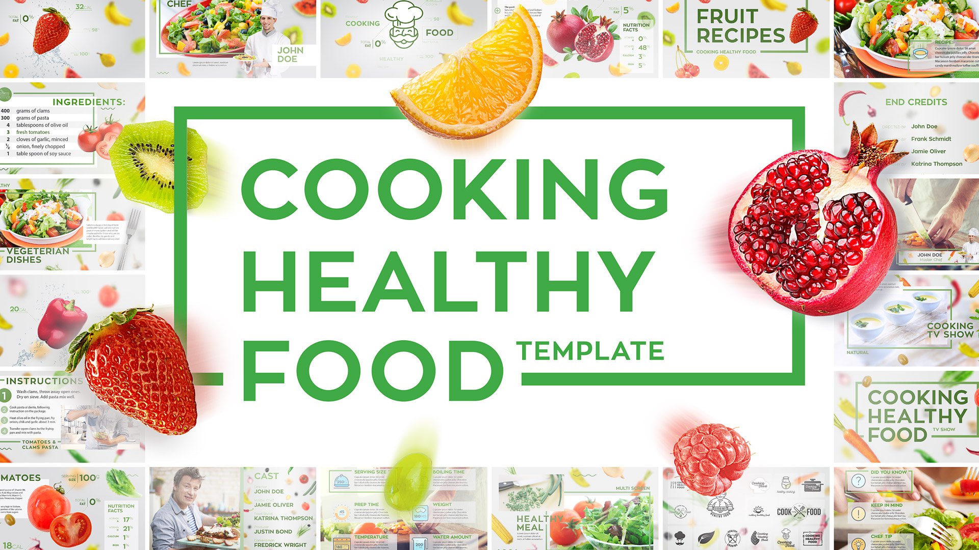Cooking healthy food cover