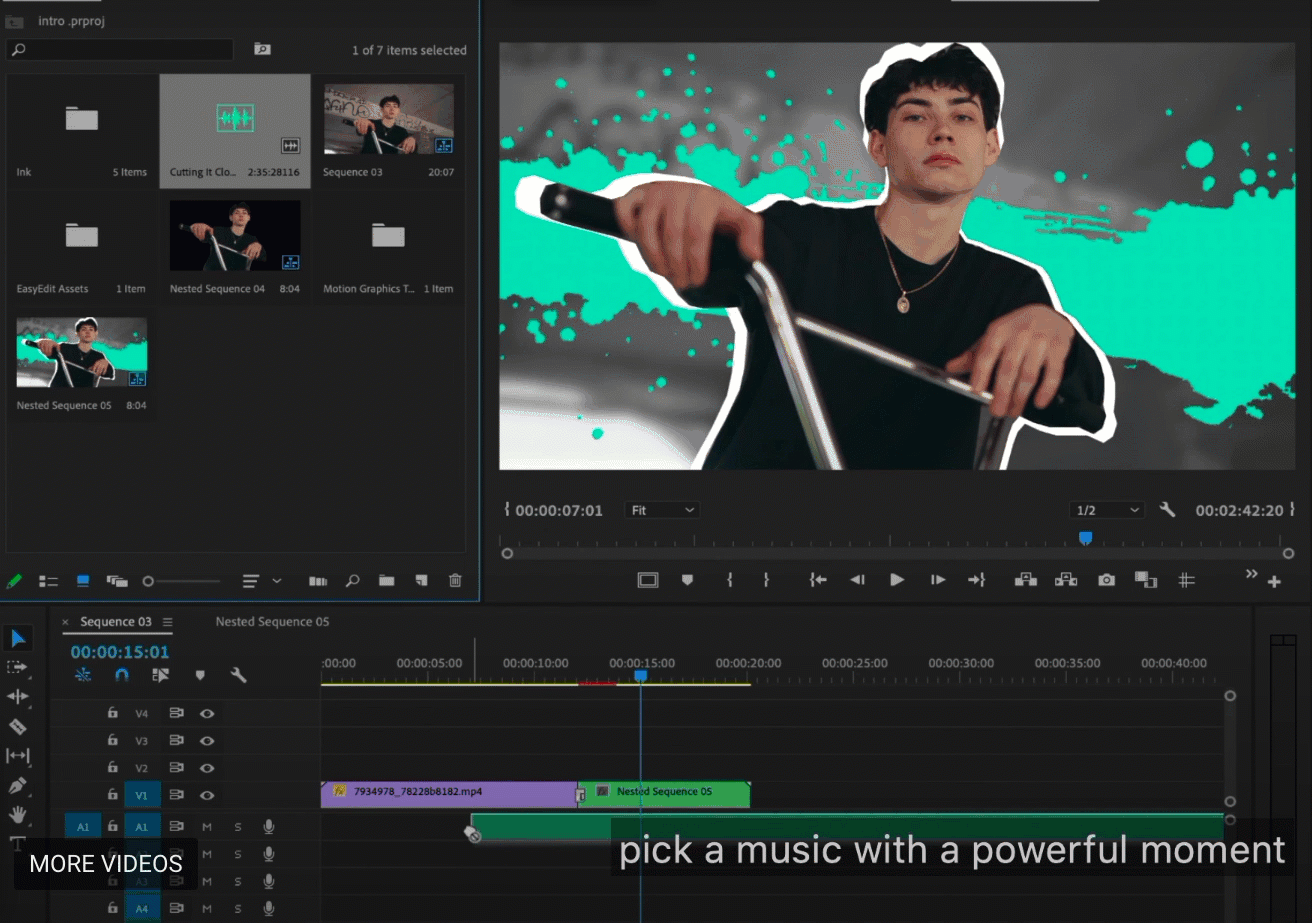 add music to video in premiere pro