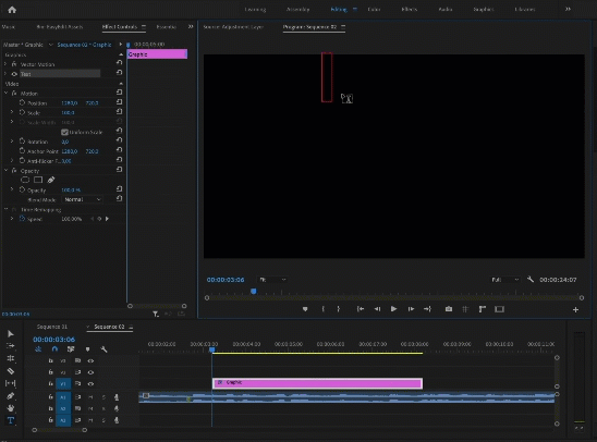 Using Type Tool in Premiere Pro