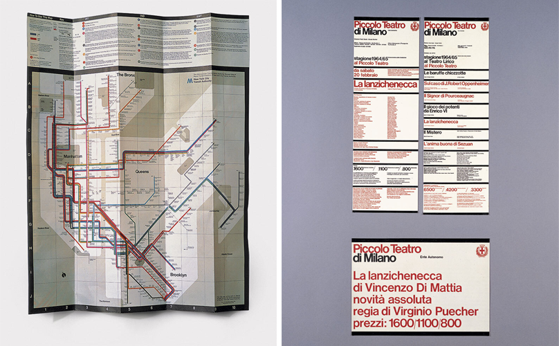 the navigation system by massimo vignelli
