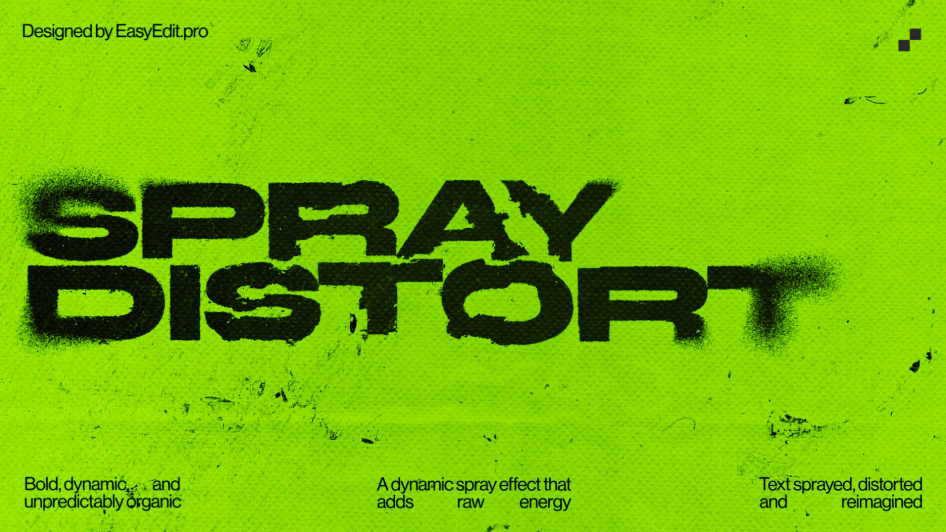 spray distort